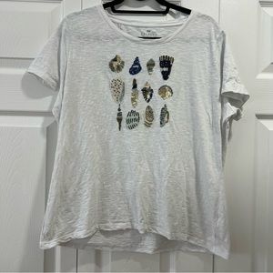 Talbots Sequin Tee